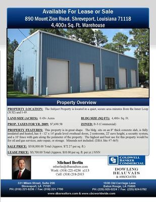 890 Mount Zion Rd, Shreveport, LA 71118